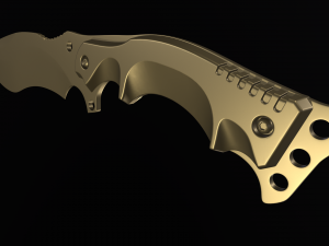 Combat Knife Modello 3D