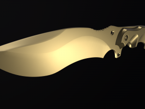 Combat Knife Modello 3D