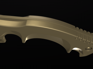 Combat Knife Modello 3D