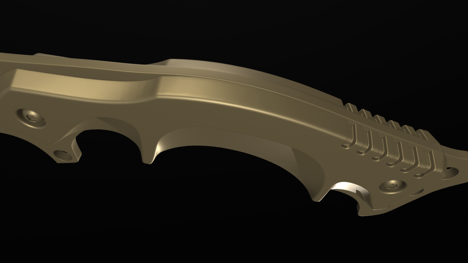 krausers knife 3D Model in Melee 3DExport