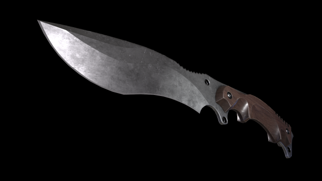 Combat knife Modello 3D .c4d .max .obj .3ds .fbx .stl .blend 