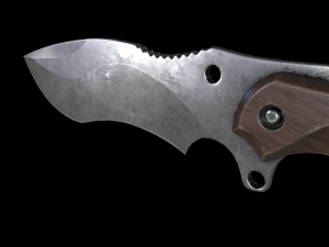 Combat knife Modello 3D