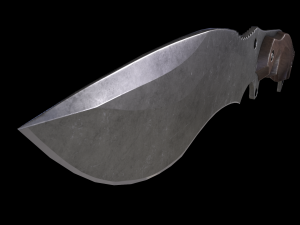 Combat knife Modello 3D