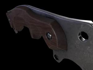 Combat knife Modello 3D