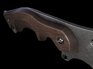Combat knife Modello 3D