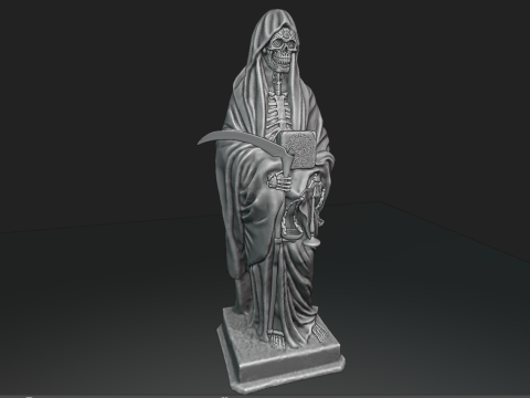 Santa Muerte Modelo de Impressão 3D