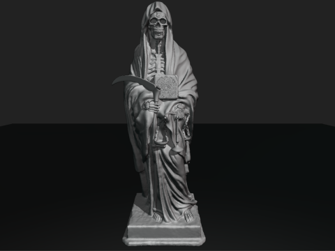 Santa Muerte Modelo de Impressão 3D