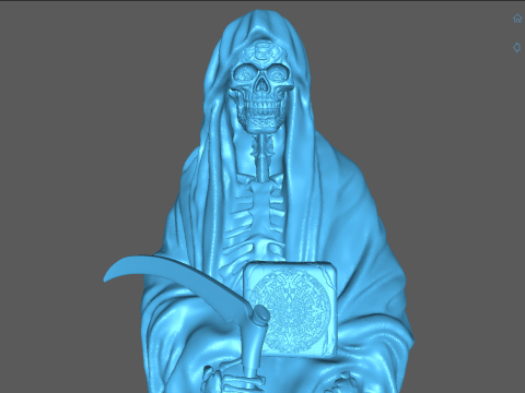 Santa Muerte Modelo de Impressão 3D
