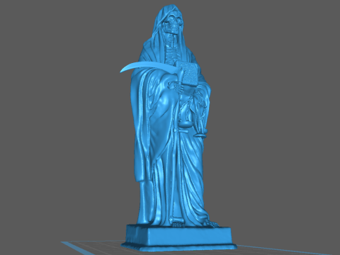 Santa Muerte Modelo de Impressão 3D