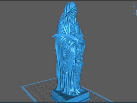 Santa Muerte Modelo de Impressão 3D