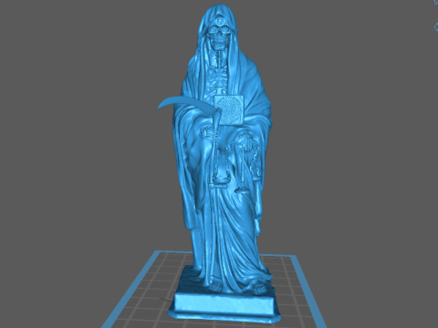 Santa Muerte Modelo de Impressão 3D