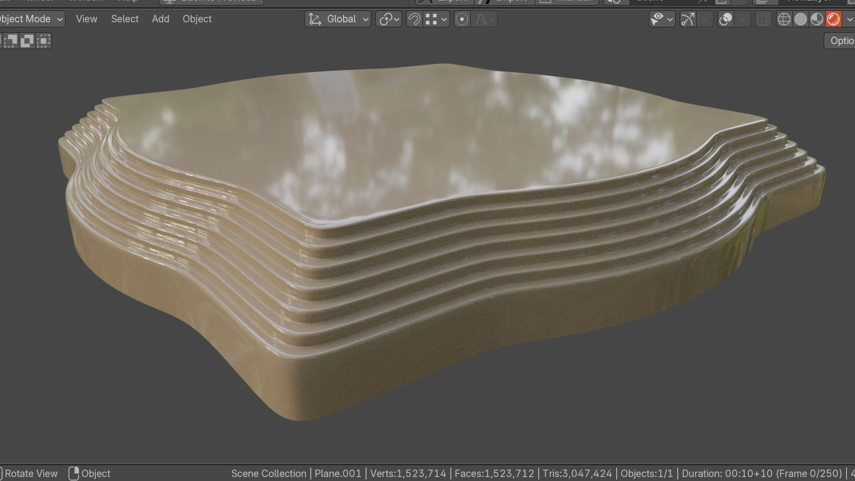 Platform 3D Print Model .c4d .max .obj .3ds .fbx .stl .blend 