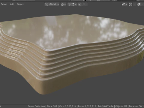 Plataforma Modelo de impresión 3D