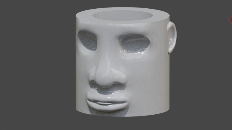 CUP Model Cetak 3D .c4d .max .obj .3ds .fbx .stl .blend 