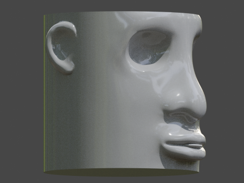 CUP Model Cetak 3D