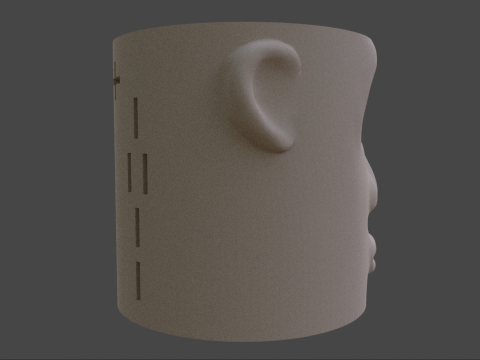 CUP Model Cetak 3D