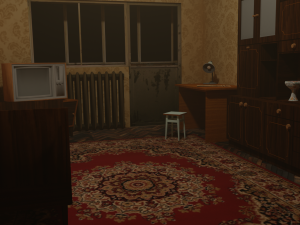 Soviet flat 3D Модель