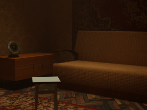 Soviet flat 3Dモデル