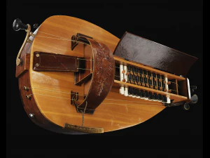 Hurdy-gurdy 3D Model