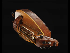 Hurdy-gurdy 3D Model