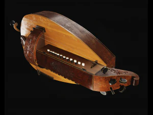 Hurdy-gurdy 3D Model