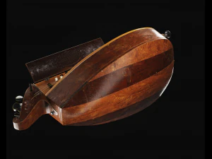 Hurdy-gurdy 3D Model