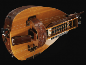Hurdy-gurdy Modèle 3D
