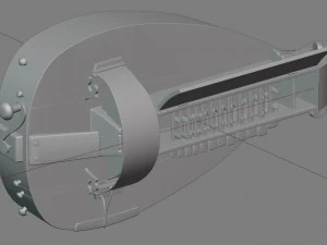 Hurdy-gurdy 3D Model