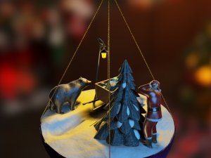Christmas tree decoration Modelo 3D