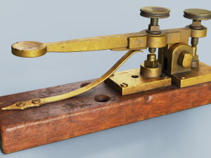 Telegraph key 3D Модель