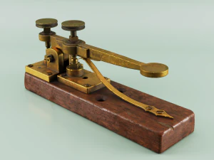 Telegraph key 3D Model