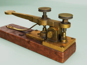 Telegraph key 3D Model