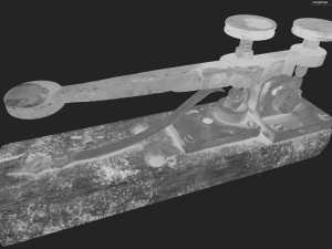 Telegraph key 3D Модель