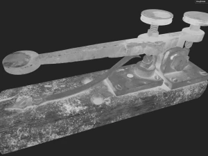 Telegraph key 3D Model