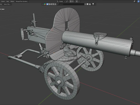 Machine Maxime Modèle 3D