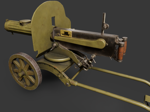 Maxim machine 3D Model
