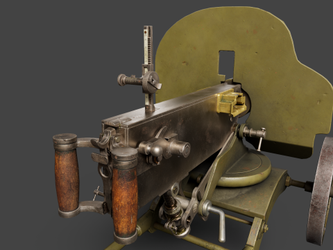 Maxim machine 3D Model