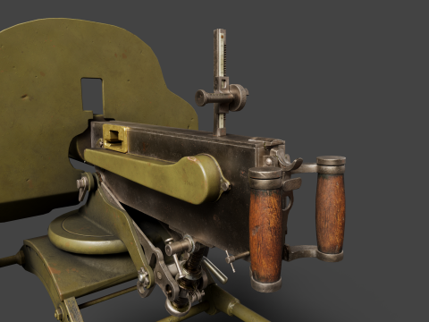 Maxim machine 3D Model