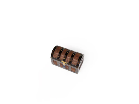 Low-poly Chest 3D Model