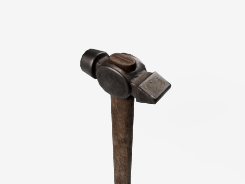 Old Tools Pack set Game-Ready PBR Models 3D Модель