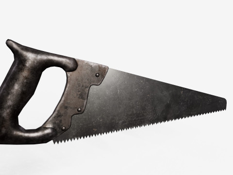 Old Tools Pack set Game-Ready PBR Models 3D Модель