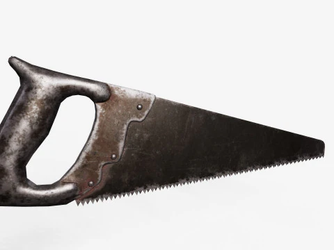 Old Tools Pack set Game-Ready PBR Models 3D Model
