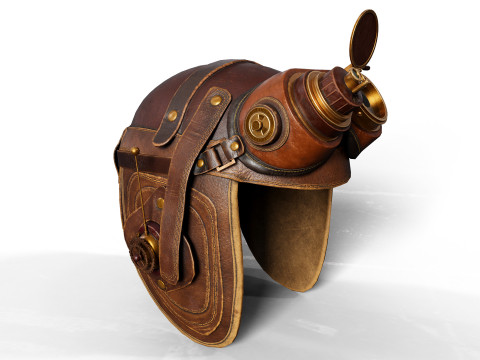 Steampunk set pack 3D Model