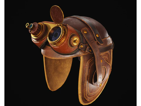 Steampunk set pack 3D Model