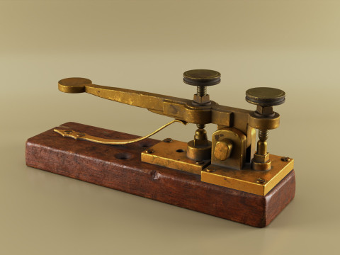 Steampunk set pack 3D Model