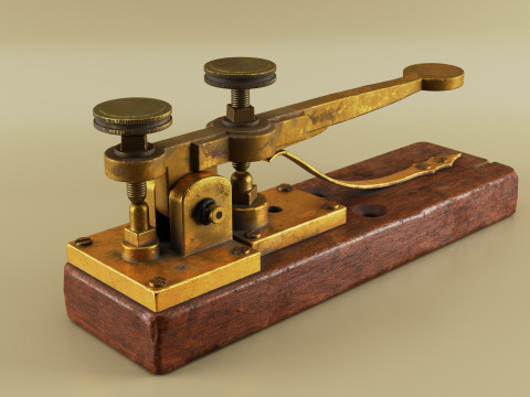 Steampunk set pack 3D Model