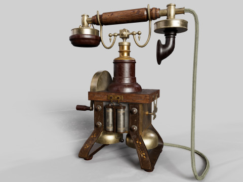 Steampunk set pack 3D Model