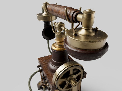 Steampunk set pack 3D Model
