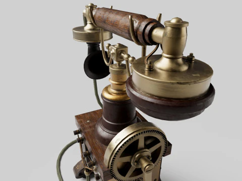 Steampunk set pack 3D Model