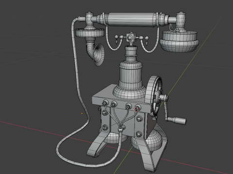 Steampunk set pack 3D Model